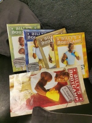 Billy Blanks Ultimate Bootcamp DVD - TAE Bo 2005 4 DVDs Box Set