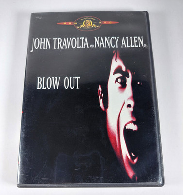 Blow Out (1981) DVD w/ Insert Brian de Palma John Travolta