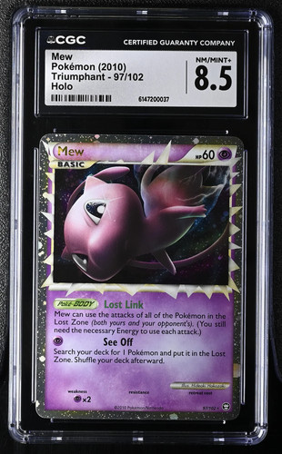 Mew graded CGC 8.5 for sale on eBay