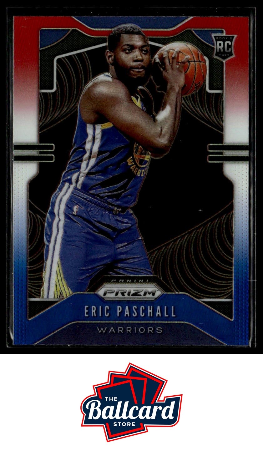 2019-20 Panini Prizm #279 Eric Paschall Red White Blue