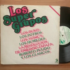 LOS SUPER GRUPOS Various /Bukis/La Revolucion De Emiliano Zapata 1983 LP MEXICO