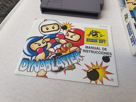 Dynablaster Nintendo NES PAL B ESP COMPLETO. SPANISH VERSION COMPLETE Nese Ness