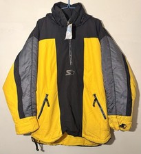 Men s Vintage 90 s Starter Yellow Pullover 1/...