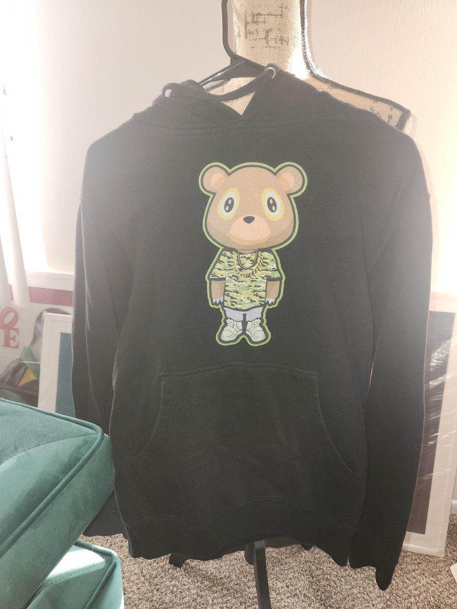 Graduation Bear Hoodie Men's Sz S View 2