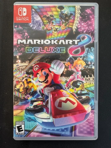 Mario Kart 8 Deluxe - Nintendo Switch (Original Case & Cartridge)