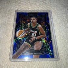 2025 Panini Select WNBA Courtney Williams Premier Blue Scope Prizm /199