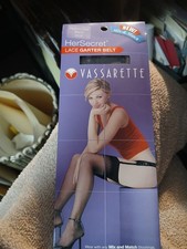 VASSARETTE HER SECRET LACE GARTER BELT