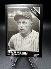 1991 The Sporting News Conlon Collection - 1927 Yankees Dutch Ruether #104 (RC)