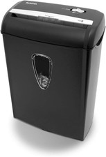 AS890C 8-Sheet Cross-Cut Paper/Credit Card Shredder with Basket