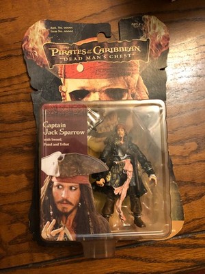 Pirates of The Caribbean Dead Man's Chest Captain Jack Sparrow Figure Zizzle