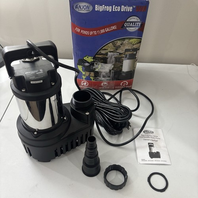 #ad 5500 GPH Pond Waterfall Pump Energy Efficient Big Frog Eco Drive Anjon BFED5500 $415.00