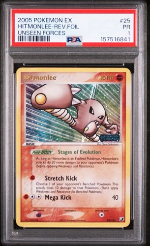 Hitmonlee graded PSA 1 for sale on eBay