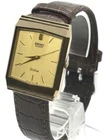[Near MINT] Vintage SEIKO Dolce 9521-5170 Gold Dial Quartz Mens Watch From JAPAN