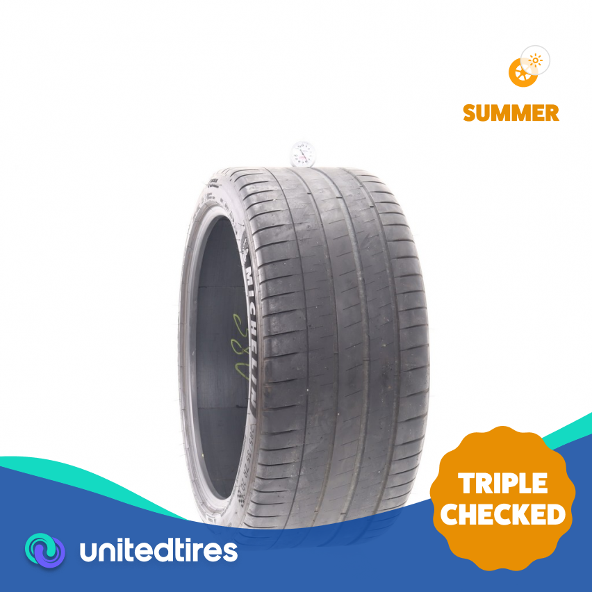 Used 285/35ZR20 Michelin Pilot Sport 4 S 104Y - 5.5/32 (N7WP