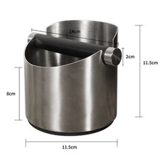 Abklopfbehälter Knockbox für Siebträger Es...