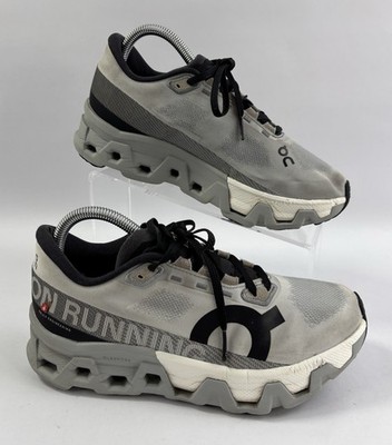 On Running Cloudmonster Hyper Women's 7.5 Silver Iron Black Max Cushion Shoe