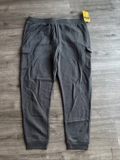 NWT Men's CARHARTT Force Relaxed Fit Jogger Sweatpants Size XL BN6594-M Gray
