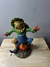 Vintage Byron Molds 1977 Scarecrow On Jack O Lantern