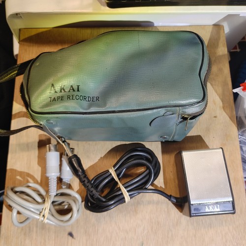 Vintage Akai M-8 Dynamic Microphone ADM-5 for Reel to Reel Wired Japan UNTESTED