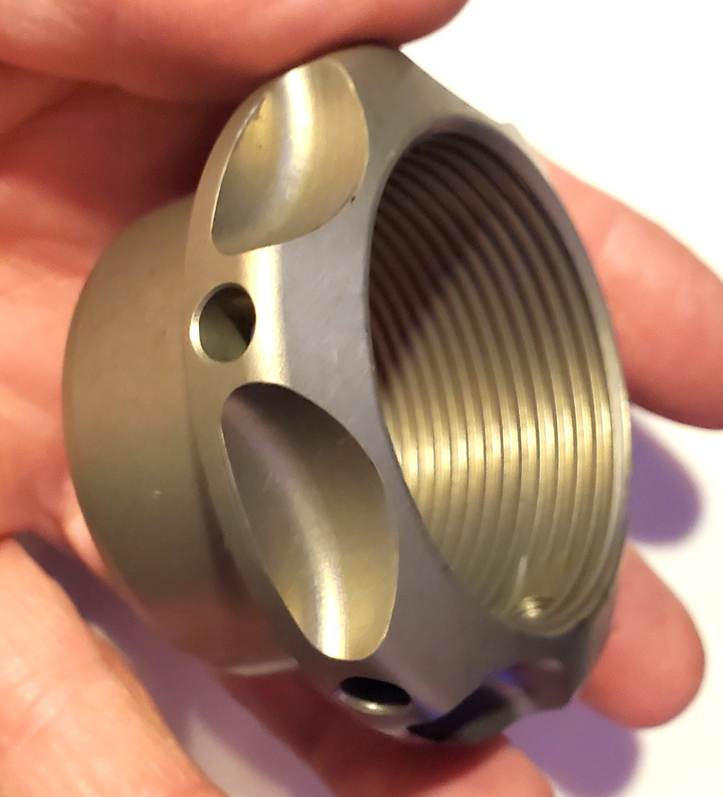 Ferrari F40 Suspension Shock Adjuster Nut w/ Helper Springs & Spherical Bearings