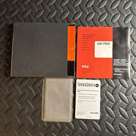 TurboGrafx-16 Moto Roader TG-16 (Case, Manual, Game Sleeve, HuCard)