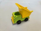 Vintage Fisher Price Little People DUMP TRUCK from Lift & Load Depot #942