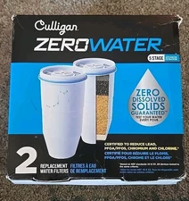 Culligan ZeroWater Replacement Water Filters - ZR-017 - 2 Pack Free Shipping 