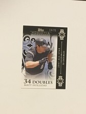 2008 Moments & Milestones Matt Holliday #124 Black 14/25