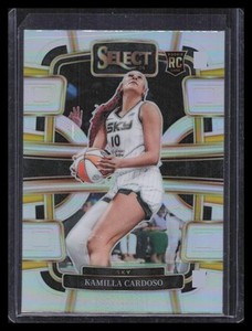 2024 Panini Select WNBA #33 Kamilla Cardoso Prizms Silver