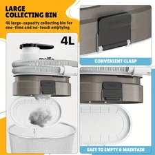 Lightweight Durable Advanced 300W Pet Grooming Kit with Vacuum Blow Dry Function