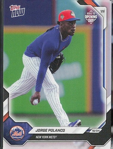 2026 Topps Now OD-177 Jorge Polanco