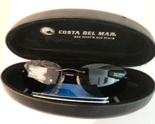 Costa Del Mar Italy Gunmetal MG22 Magma Vintage With Hard Costa Case