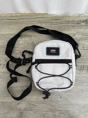 Vans Street Ready Umhängetasche weiß schwarz Festival Reise Schultertasche