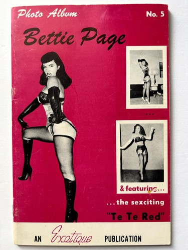 BETTIE PAGE Exotique Photo Album No. 5 – 1957 Burmel Publishing