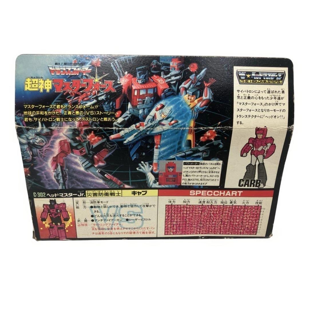 トランスフォーマー C-302 ヘッドマスターJr. ジュニア キャブ TF Transformers Headmasters C-302 Cab Takara Retro toy Japan RARE | eBay