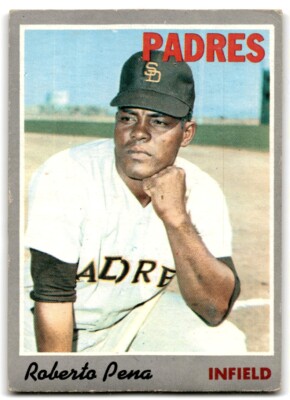 1970 Topps (B) Roberto Pena San Diego Padres #44