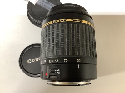 TAMRON タムロン AF 55-200mm F4-5.6 MACROフード付 Tamron AF 55-200mm f4-5.6 LD Di II A15 Macro Zoom Lens for Canon