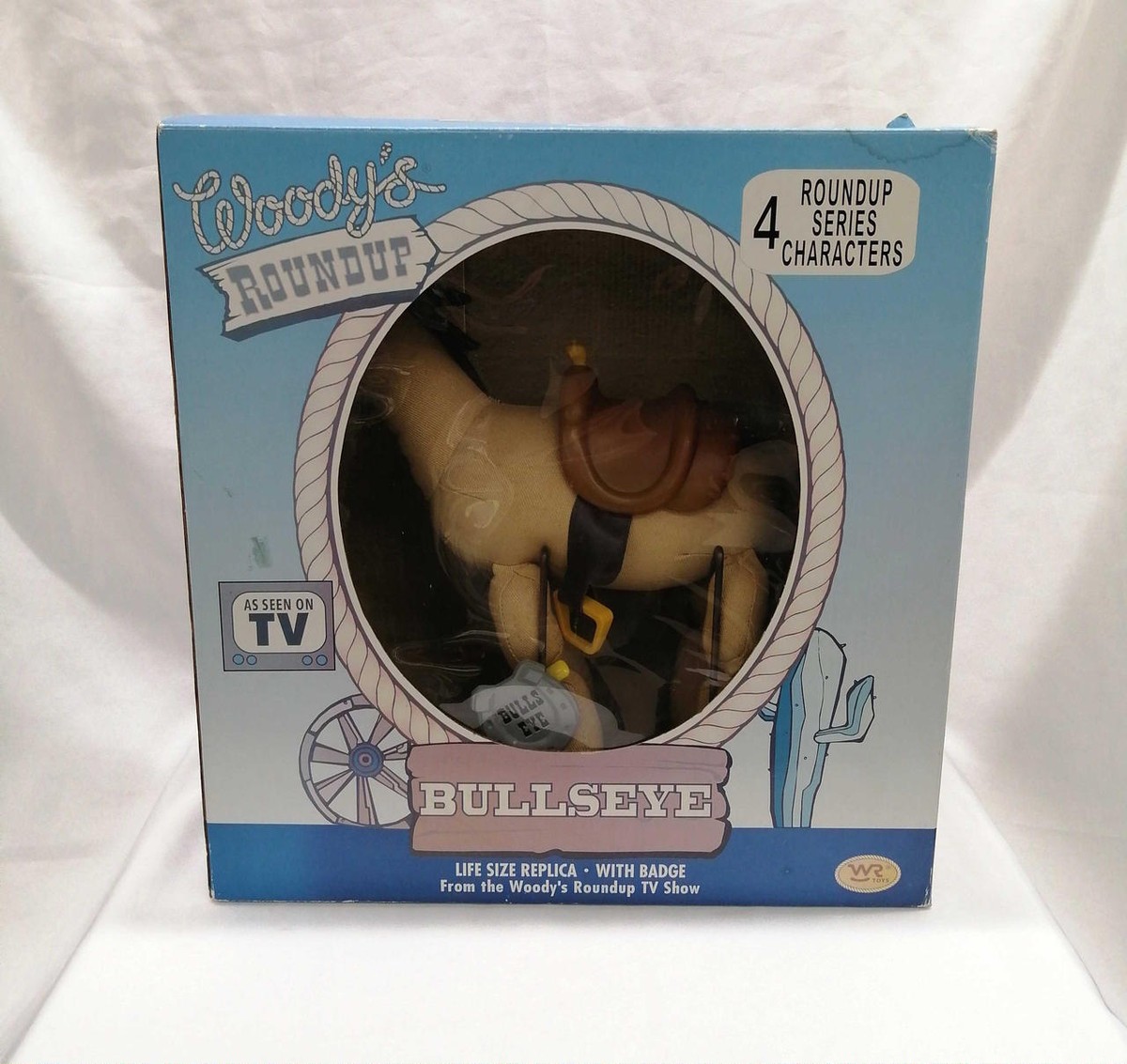 ディズニー　トイストーリー　ピクサー　ヤングエポック　ブルズアイ Disney Pixar Toy Story Young Epoch Roundup Bullseye Figure Boxed