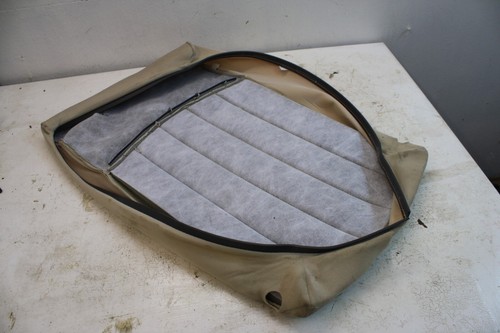 Jaguar x-Type Seat Cover Leather Cover Backrest Rear Right Beige 2C410085BA - Picture 8 of 11