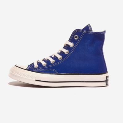 chuck 70 hi logo play white rush blue