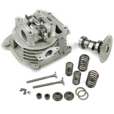 HEAD 50 4T GY6 VALVES A.CAM AND CUSHION. PULSE 50 BT49QT-9 Scout R10 2014-2014
