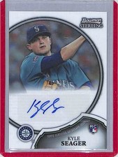 2011 Bowman Sterling Baseball Autograph #9 Kyle Seager