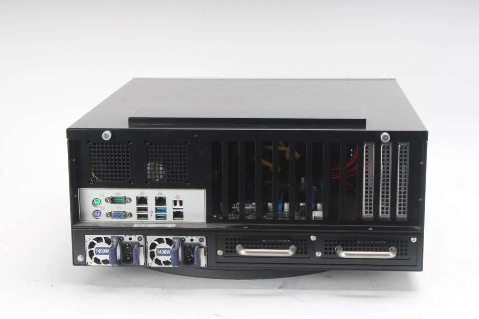 Case Server Advantech 4U Con ASMB-923I, 2x Intel E5-2643 v3 @3.40GHz + 8TB HDD - Immagine 4 di 4