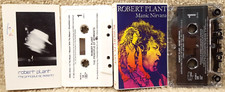 Vintage Cassette Tape Lot Robert Plant The Principle Of Moments Manic Nirvana