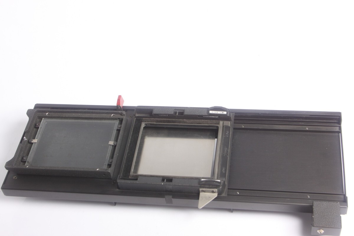 Linhof 9x12 4x5 Slide Back Wechselschlitten Rapid Change Linhof 9x12 4x5 Slide Back Wechselschlitten Rapid Change