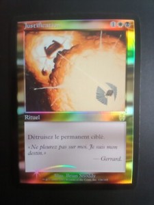 MTG - Justification / Vindicate Foil - NM - Apocalypse - Magic the Gathering