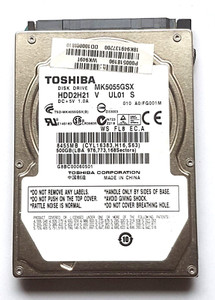 500 GB SATA Toshiba MK5055GSX 5400RPM 8MB HDD 2,5" interne Festplatte