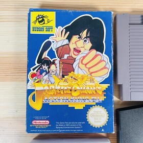 NES Jackie Chan Action Kung Fu NES Nintendo Boxed No Manual PAL