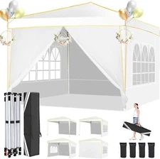 10'x10' Pop up Canopy Outdoor Instant Gazebo Commercial Event Party Vendor Tent