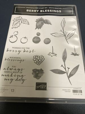 Stampin' Up! -BERRY BLESSINGS NEW-  #155276